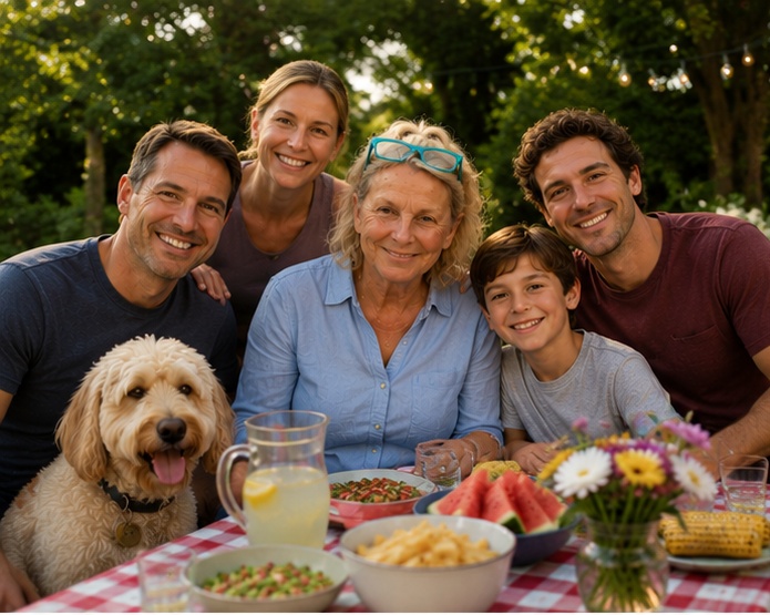Family photo slideshow